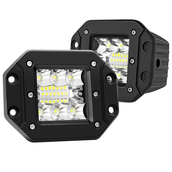 5 インチ スクエア フラッシュ マウント 車のヘッドライト 39 ワット オフロード LED リアバンパー フォグランプ 4X4 ATV UTV 用