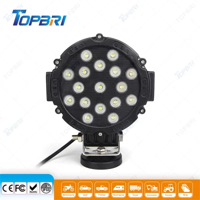 Topbri Emark 12V 50W LED フラッドレーザー作業灯 車およびバイク用