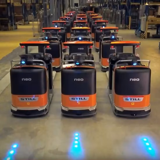 120W 赤と青のクレーン警告灯、24 LED クレーン安全灯